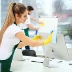 Cleaning Desk