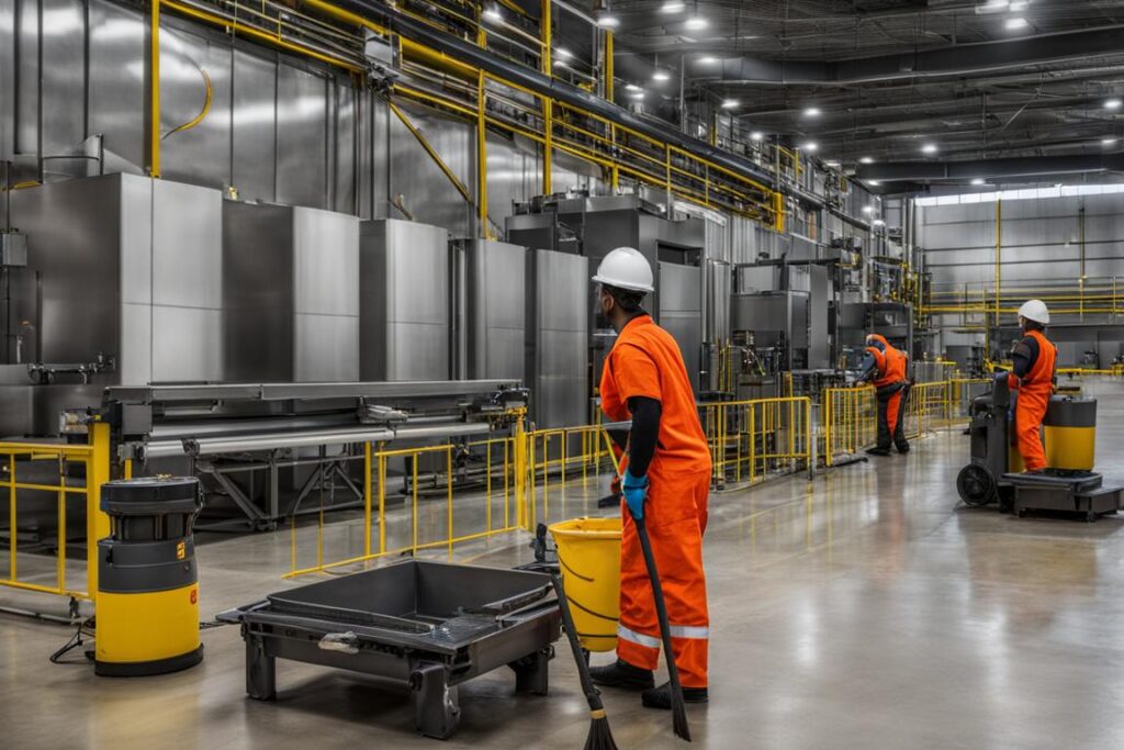 advantages of outsourcing industrial cleaning tasks.